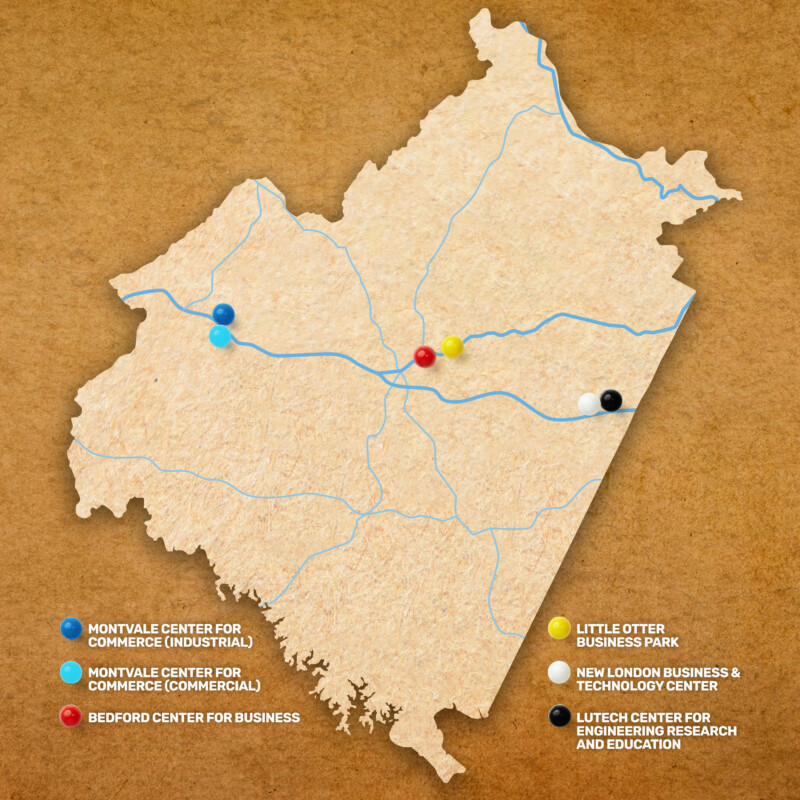 Maps Bedford County Economic Development