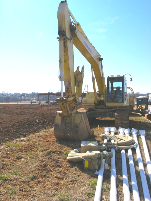 Crane at Construction site